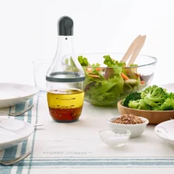 Dressing-shaker 0,2 L grå/klar