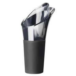 Dryppestopp hellertut 2 stk svart/sølv