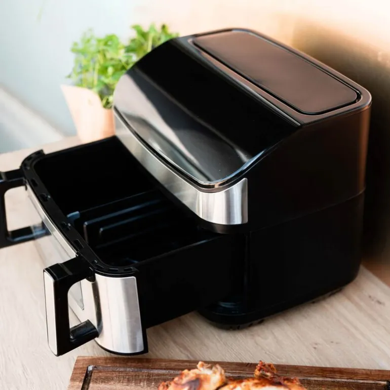 DualFry Fusion airfryer 10,5L svart