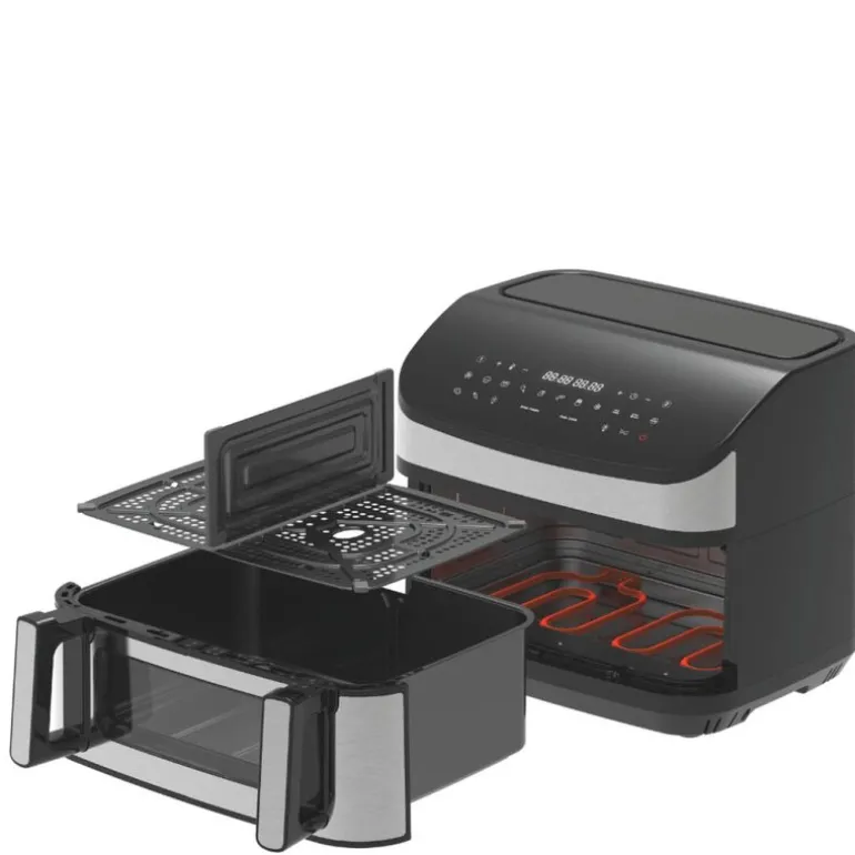 DualFry Fusion airfryer 10,5L svart
