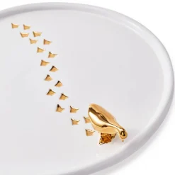 Duck serveringsfat på stett 30x8,3cm h/g