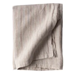 Duk lin 145x270 cm hazelnut stripe