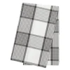 Duk 140x240 cm large checks hvit