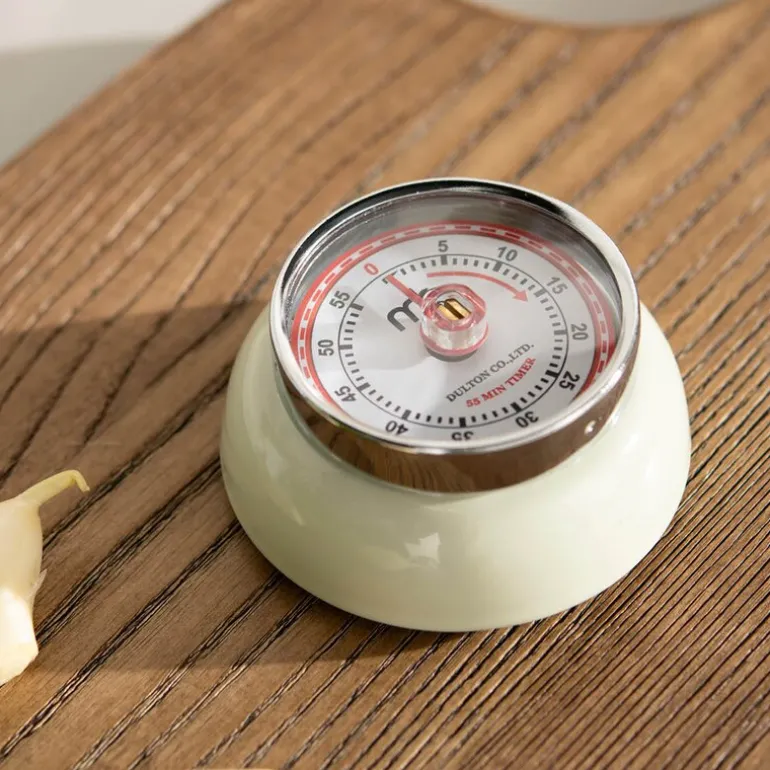 Dulton timer Ø7 cm krem