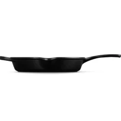 Dyp støpejernspanne 26 cm 2L matte black