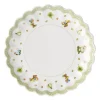 Easter Delight asjett 16 cm hvit/grønn