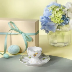 Easter Delight eggeglass 5x5x4,5 cm hvit