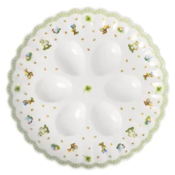Easter Delight egge tallerken 24 cm hvit