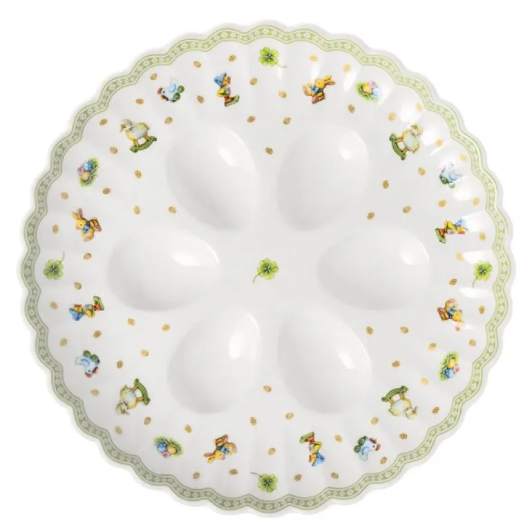 Easter Delight egge tallerken 24 cm hvit