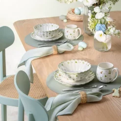 Easter Delight frokostsett for 2 6 deler grønn