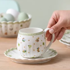 Easter Delight krus 35 cl hvit/grønn