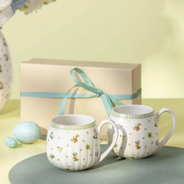 Easter Delight krus 36 cl 2 stk hvit