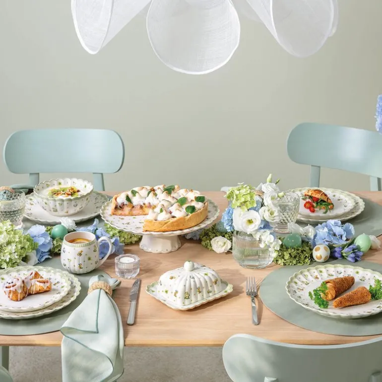 Easter Delight skål til krus 17,7 cm hvit/grønn