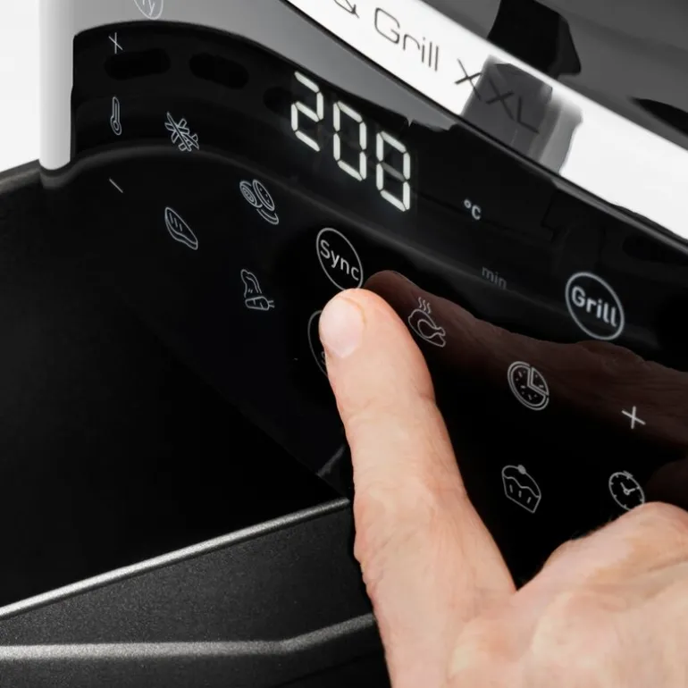 Easy Fry & Grill XXL 2-i-1 airfryer AG8018S0 svart
