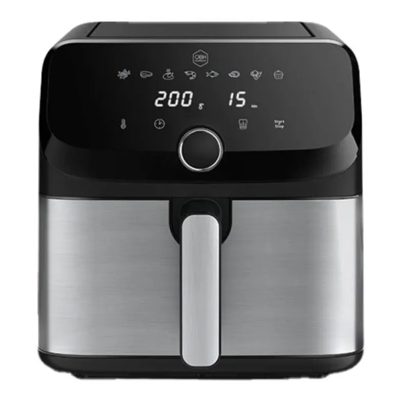 Easy Fry Mega airfryer 7,5L svart/stål