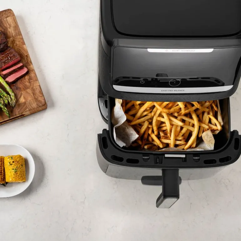 Easy Fry Silence Vision airfryer 7L svart