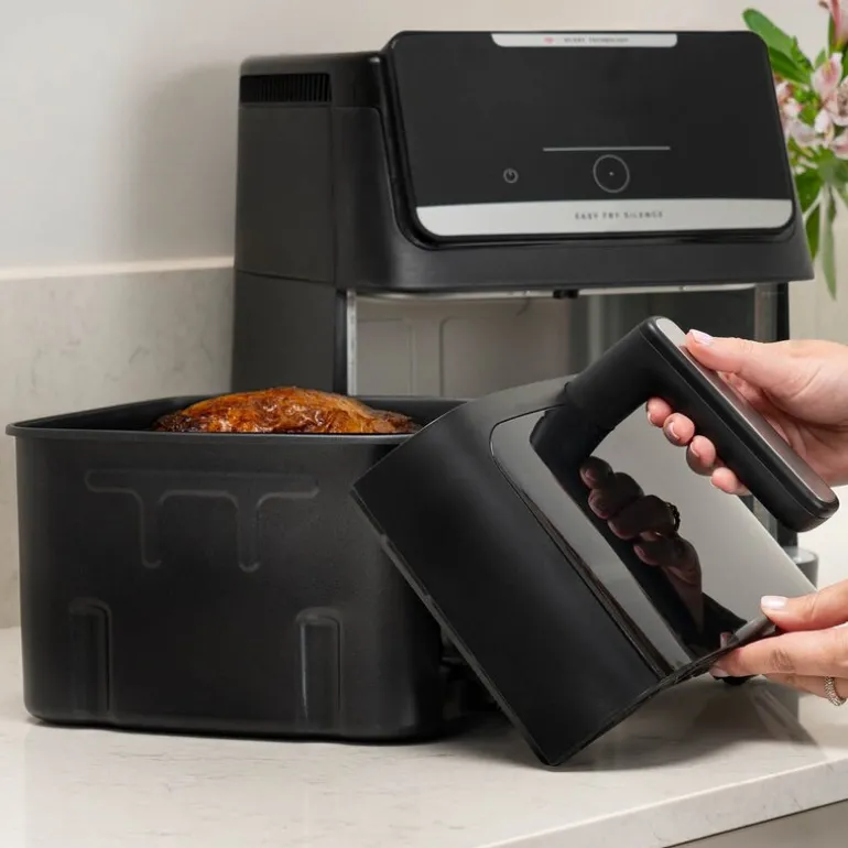 Easy Fry Silence Vision airfryer 7L svart