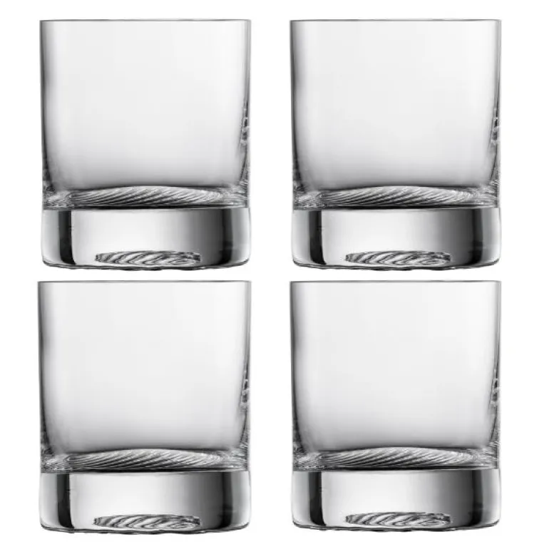 Echo whiskeyglass 4 stk 20 cl klar