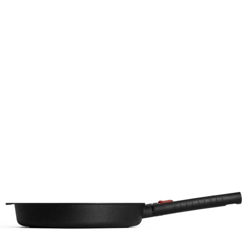 Eco logic qxr stekepanne 28 cm avtagbart håndtak svart