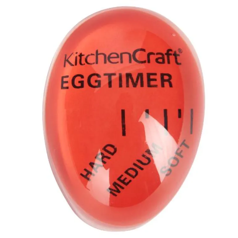 Eggtimer fargeendrende rød