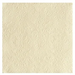 Elegance serviett 40x40 cm 15 stk Cream
