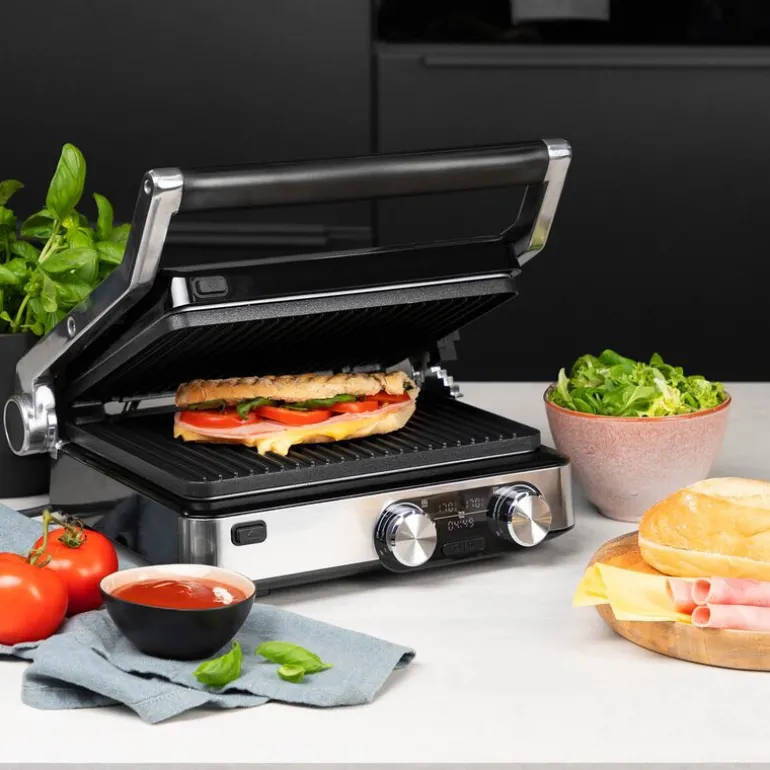 Elektisk bordgrill 29x23 cm 2000W