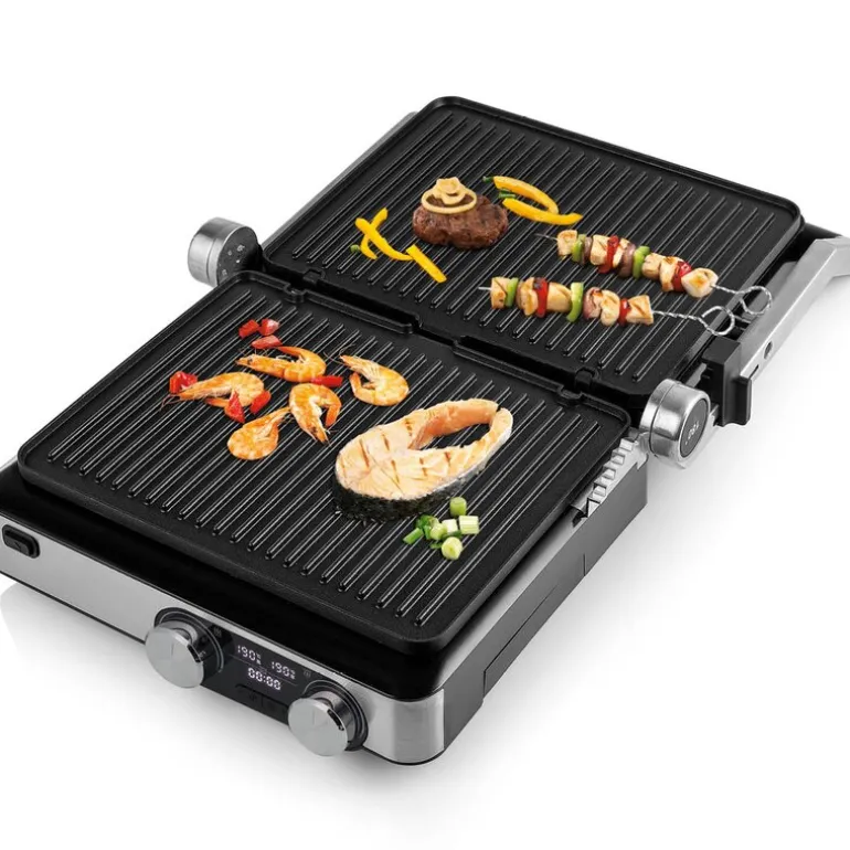 Elektisk bordgrill 29x23 cm 2000W