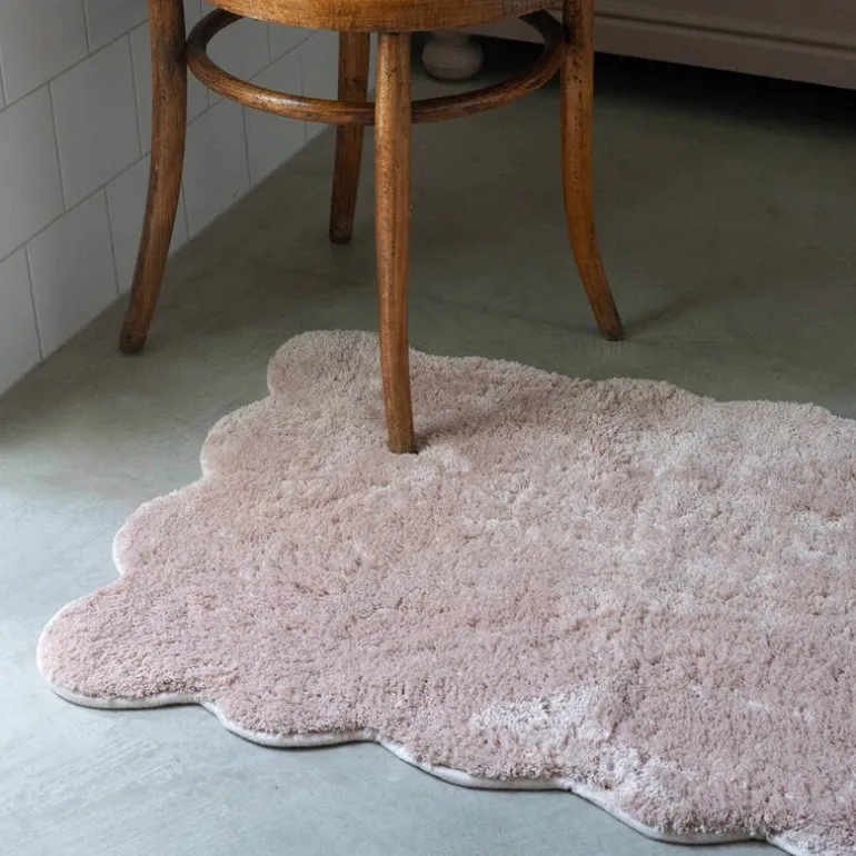 Ellen badematte 60x90 cm rosa