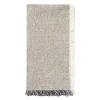 Elouise serviett 45x45 cm svart/offwhite