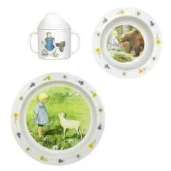 Elsa Beskow barneservise 3 deler Visor