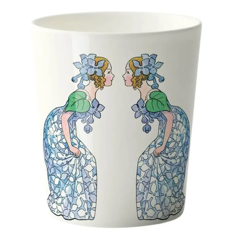 Elsa Beskow krus 28 cl lilla