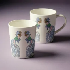 Elsa Beskow krus 28 cl lilla