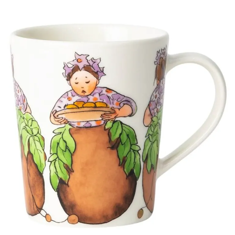 Elsa Beskow krus m/håndtak 28 cl Mrs Potato