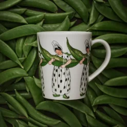 Elsa Beskow krus m/håndtak 28 cl Mrs Broad Bean