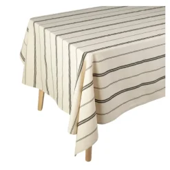 Elsa duk 250x145 cm natur/svart