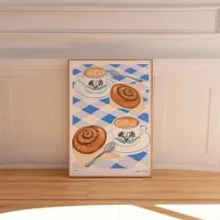 Emma Forsberg poster 30x40 cm fika