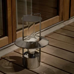 EM portable LED skipslampe 43 cm stål