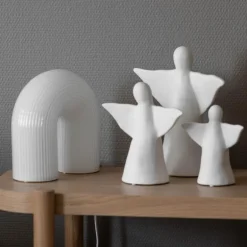 Engel liten 15 cm hvit
