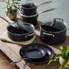 ENSC traktørpanne med glasslokk 4L 26 cm black