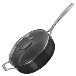 ENSC traktørpanne med glasslokk 4L 26 cm black