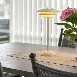 Epsilon Recharge portabel bordlampe 37 cm hvit