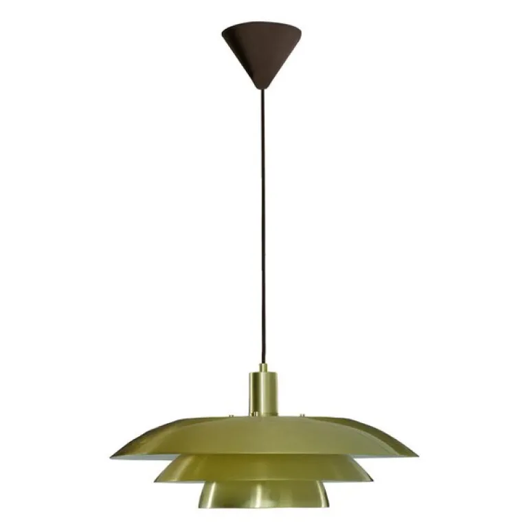 Epsilon taklampe 45 cm matt messing