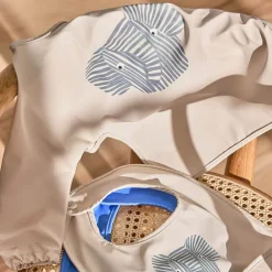 Erik elefant smekke cape 74x43 cm beige