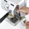 Espresso Gourmet espressomaskin sølv