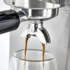 Espresso Gourmet espressomaskin sølv