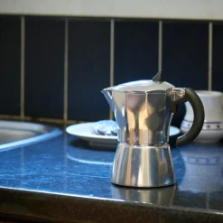Espressokanne 3 kopper aluminium