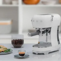 Espressomaskin ECF02 1 L hvit