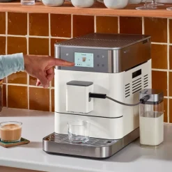 Espressomaskin helautomatisk KF7 porcelain white