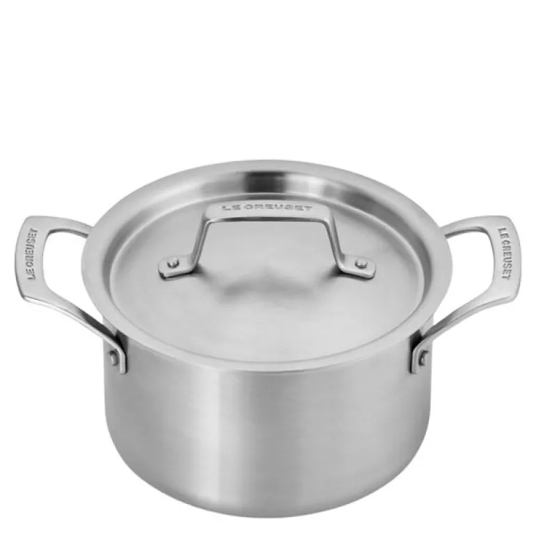 Essential 3-Ply dyp gryte 18 cm 2,8L m/lokk