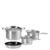 Essential 3-ply grytesett 4 deler inkl stekepanne stål/keramisk